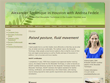 Tablet Screenshot of andreafedele.com